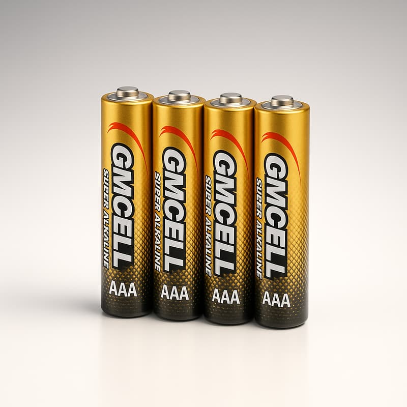 AAA batterier - 4 stk